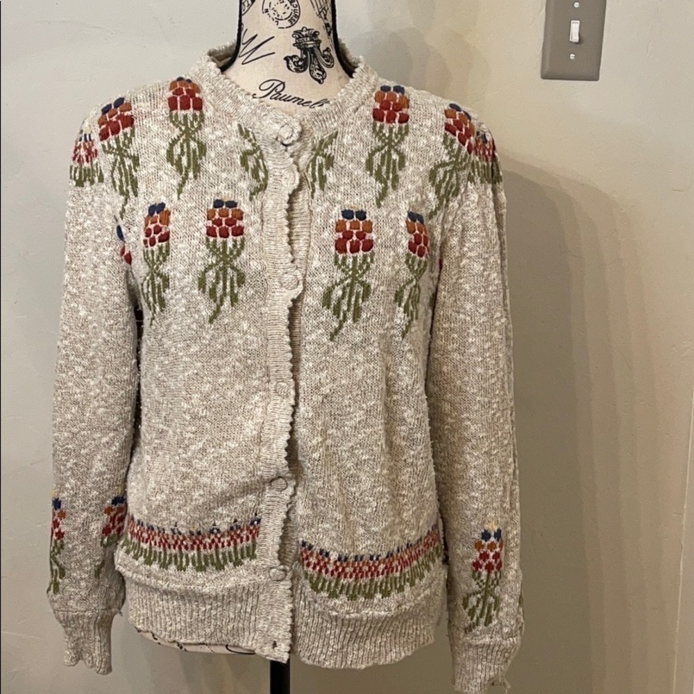 Vintage Bebhinn Martin women cardigan from Ireland​​​​​​​​​​​​​​